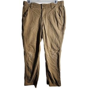 Carhartt Carpenter Pants Tan Original Fit Size 8 Regular Womens (mark on front)